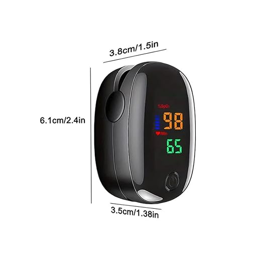 Bewell Fingertip Pulse Oximeter – SpO2 & Heart Rate Monitor with OLED Display
