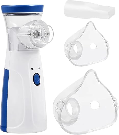 JSL-W302 Portable Mesh Nebulizer – Quiet & Low Power, USB Rechargeable, Adult & Child Mask Included