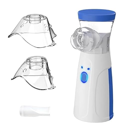 JSL-W302 Portable Mesh Nebulizer – Quiet & Low Power, USB Rechargeable, Adult & Child Mask Included