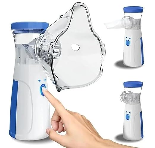 JSL-W302 Portable Mesh Nebulizer – Quiet & Low Power, USB Rechargeable, Adult & Child Mask Included
