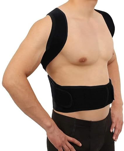 Mediplus PA-140 Posture Alignment Support Belt – Back Straightener & Posture Corrector for Back & Shoulder Pain Relief, For Men & Women