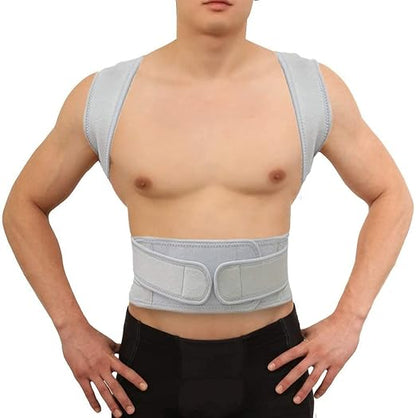 Mediplus PA-140 Posture Alignment Support Belt – Back Straightener & Posture Corrector for Back & Shoulder Pain Relief, For Men & Women