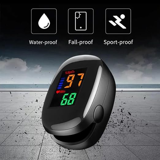 Bewell Fingertip Pulse Oximeter – SpO2 & Heart Rate Monitor with OLED Display