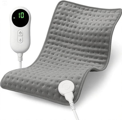 Believia HP-01 Digital Heating Pad – Adjustable Temperature & Timer, Machine Washable, Ultrasoft