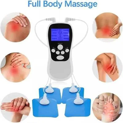 Blueidea BLD-610 Multifunctional Digital Massager – TENS Therapy, 6 Modes, LCD Display, Electrode Pads