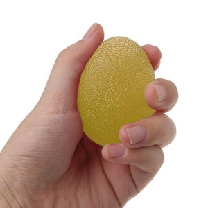 Power Ball Gel Hand Exerciser – Egg-Shaped Stress Relief & Grip Strengthener, Blue