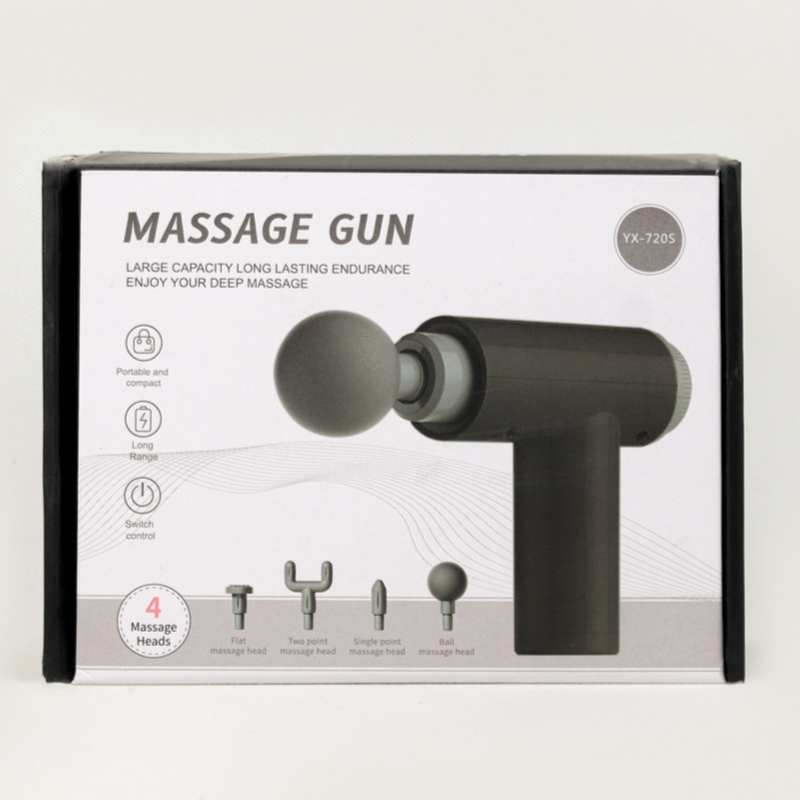 Deep Tissue Massage Gun – 6-Speed Percussion Muscle Massager, Portable Body Massager YX-720S