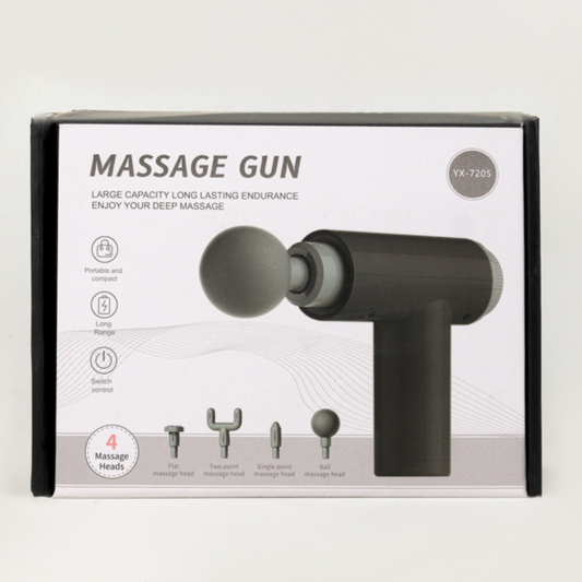 Deep Tissue Massage Gun – 6-Speed Percussion Muscle Massager, Portable Body Massager YX-720S