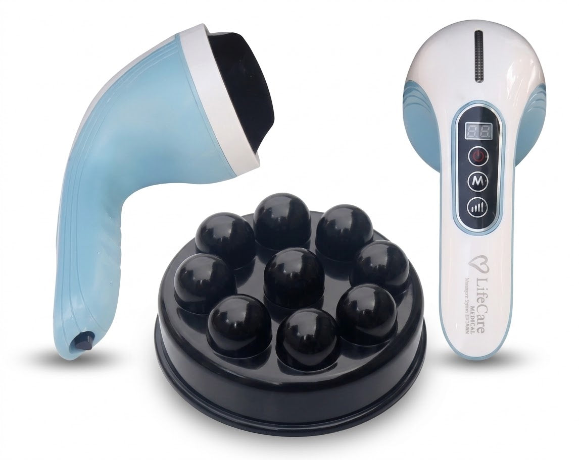 LifeCare LC-900R Premium Wireless Massager – Rechargeable Body Massage Device