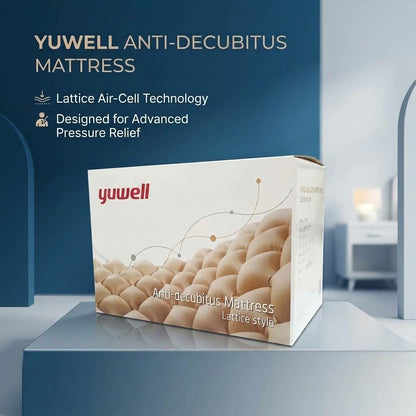 Yuwell Anti-Decubitus Lattice Air Mattress – Pressure Relief Bubble Mattress for Bedsore Prevention