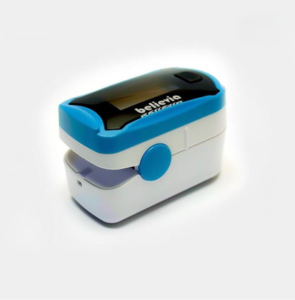Believia POM-02 Fingertip Pulse Oximeter – SpO2 & Pulse Rate Monitor, Non-Invasive, IP22 Rated