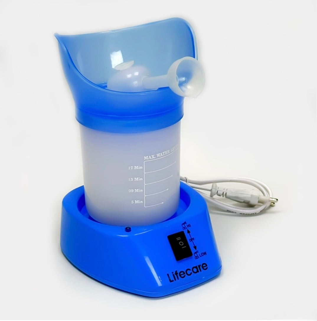 LifeCare Medical 3-in-1 Facial Steamer – Auto Shut-Off, High & Low Steam Options, Beauty Facial Sauna