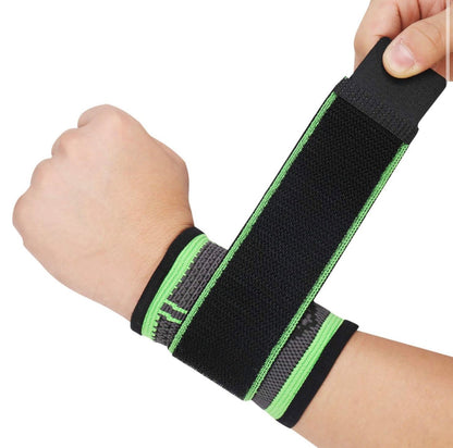 MWKS Wrist Support Wrap – Adjustable Compression Brace, Breathable, Sports & Injury Support