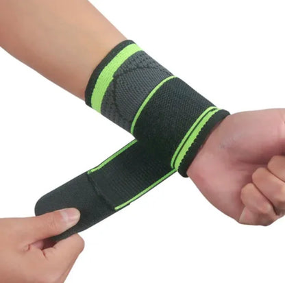 MWKS Wrist Support Wrap – Adjustable Compression Brace, Breathable, Sports & Injury Support