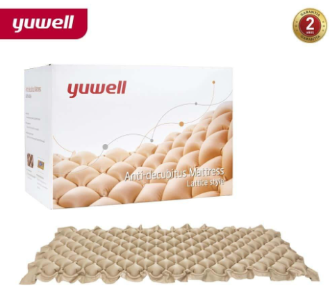 Yuwell Anti-Decubitus Lattice Air Mattress – Pressure Relief Bubble Mattress for Bedsore Prevention