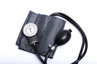 Lifecare Aneroid Sphygmomanometer – Manual Blood Pressure Monitor, Grey Cuff, Certified Gauge