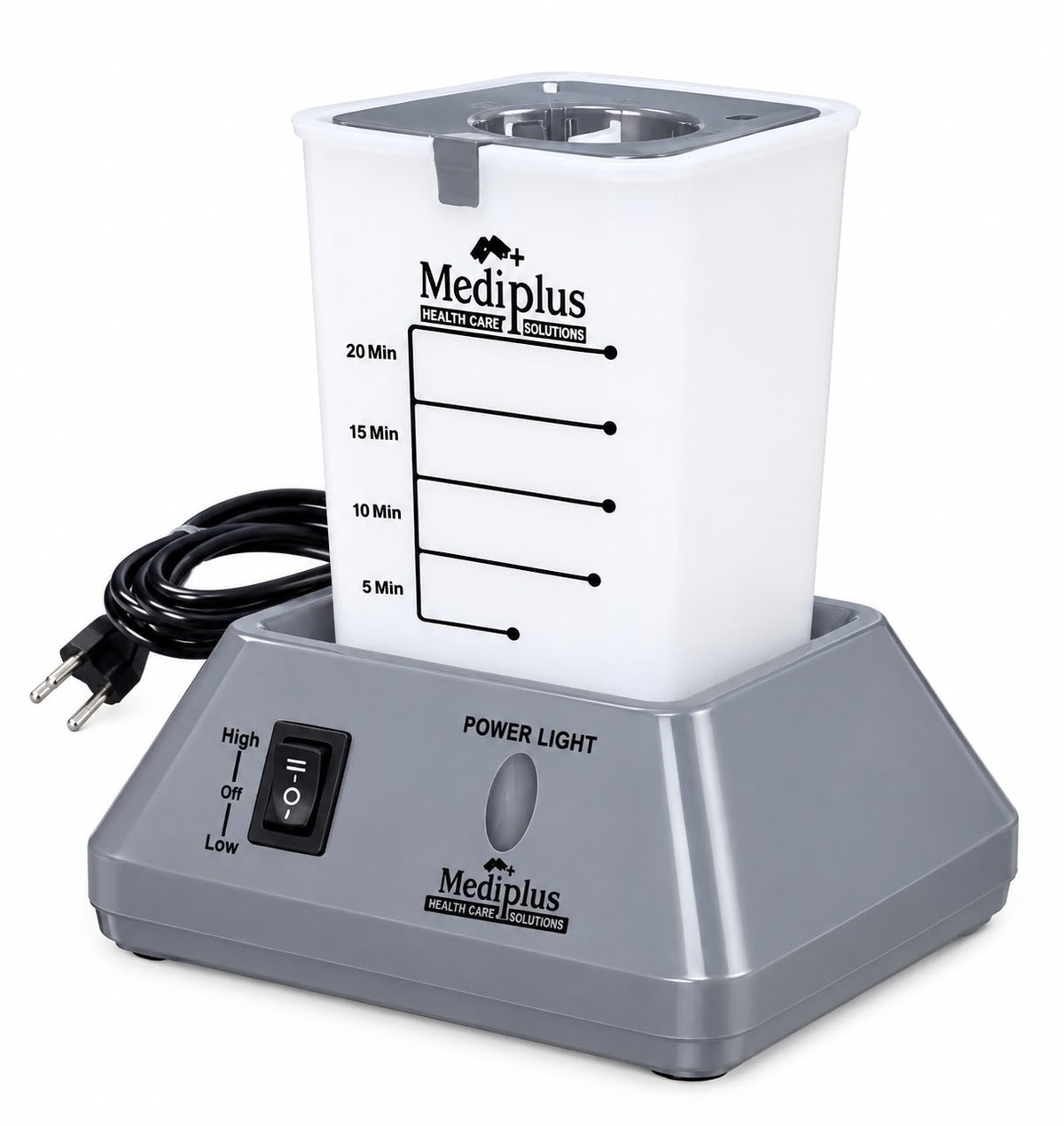 Mediplus ST-1285 Steamer & Inhaler – High/Low Steam Settings, DRAP Approved, Throat & Nasal Relief