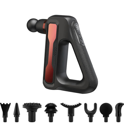 Blueidea Fascial Gun – Deep Muscle Massage, LCD Display, 32 Speed Levels, 8 Heads (Model BLD-888)